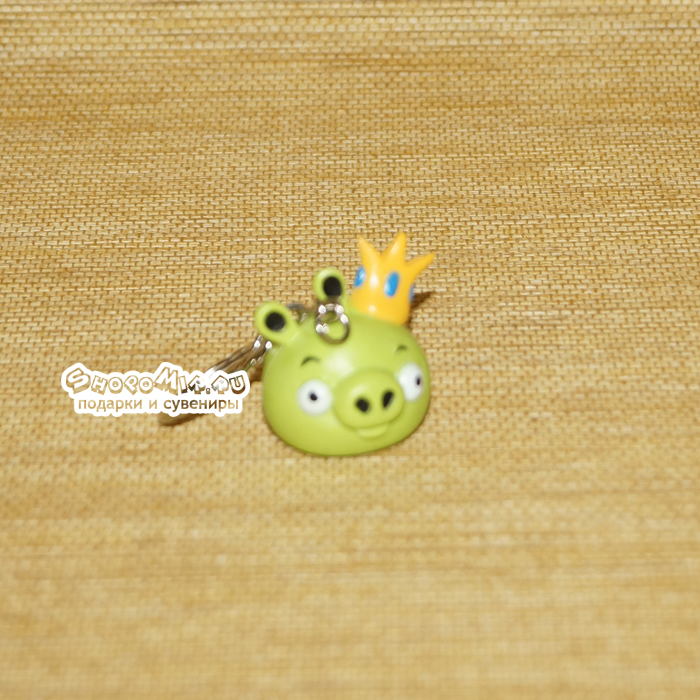 Брелок "Angry Birds Король Свин"