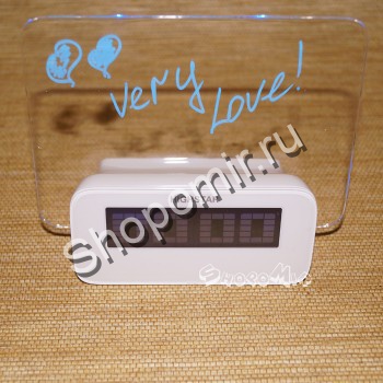 Будильник "HighStar" с доской для записей