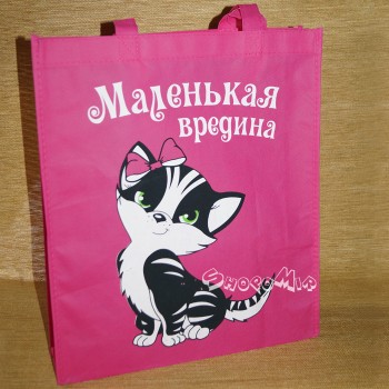 Сумка текстиль "Маленькая вредина"