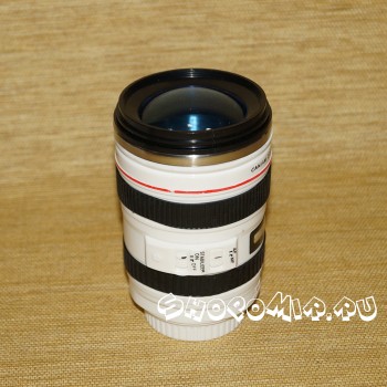 Кружка-термос с крышкой-линзой Объектив фотоаппарата