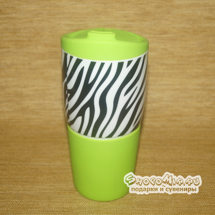 Кружка-термос "Зебра"